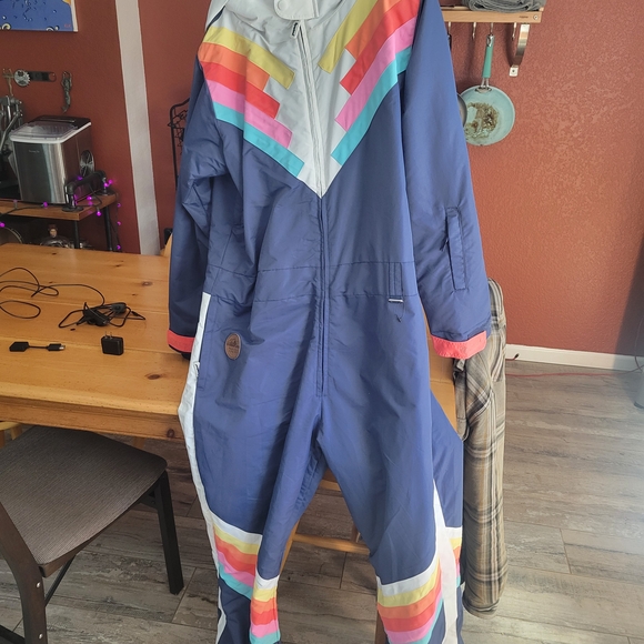 Tipsy Elves Rainbow Chevron Jumpsuit - Picture 2 of 8